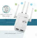 Prolongateur de portée Wifi 5ghz 1200mbps Répéteur d'extension longue portée Wifi Point d'accès Amplificateur de signal sans fil double bande