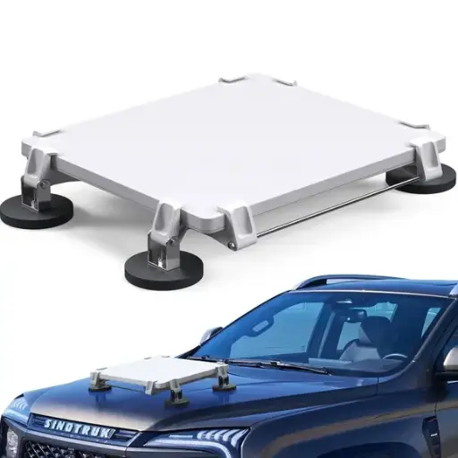 Starlink Mini Support de Toit de Voiture Starlink Mini Support Magnétique Starlink Mini Kit de Montage pour RVs Vans Boat Yachts Trucks
